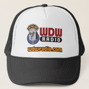 WDWの無線のロゴのギア キャップ