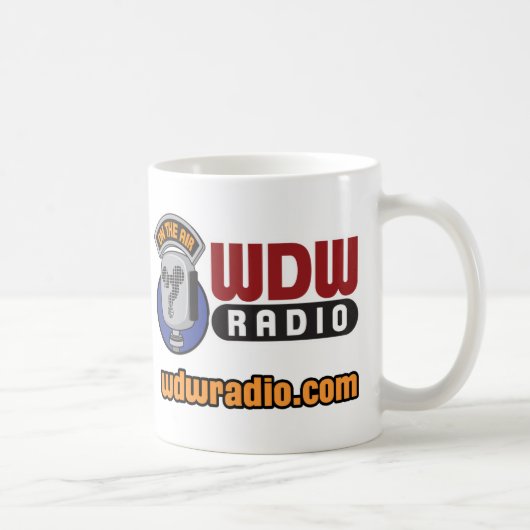 WDWの無線のロゴのギア コーヒーマグカップ (右)