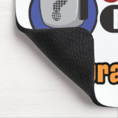 WDWの無線のロゴのギア マウスパッド (コーナー)