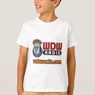 WDWの無線のロゴのギア Tシャツ