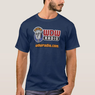 WDWの無線のロゴのギア Tシャツ