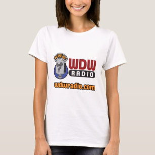 WDWの無線のロゴのギア Tシャツ