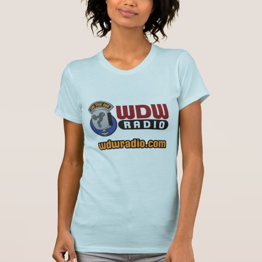 WDWの無線のロゴのギア Tシャツ (正面)