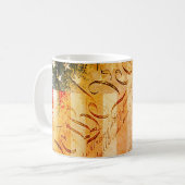 WEザピープルヴィンテージレトロロックアメリカ国旗 コーヒーマグカップ (正面左)