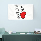 Weハートスコットランドbk (v) bnrcnt 横断幕 (トレードショー)