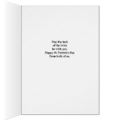 Weハート/ラブアイリッシュ、セントパトリックの日、かわいい (内側 (右))