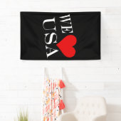 WeハートUSA wt (v) bnrcnt 横断幕 (インサイチュ)