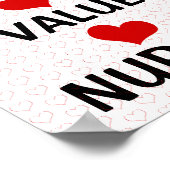 Weバリューナースハート ポスター (角)