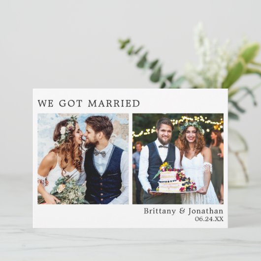 Weミニマ得モダンリスト2の写真 案内状 (スタンド正面)