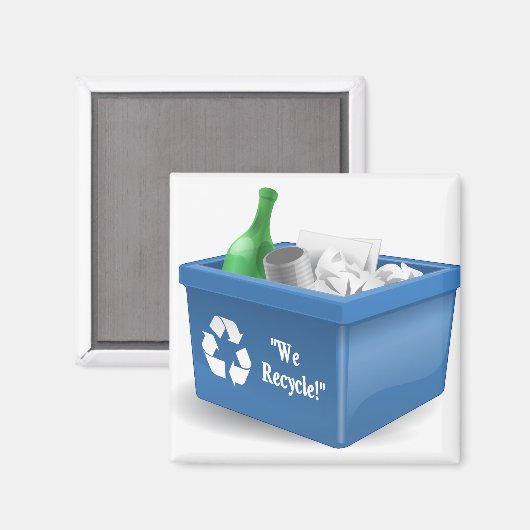 Weリサイクル マグネット (正面/裏面)