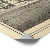 WEレイモンドの大理石作品 ポスター (角)