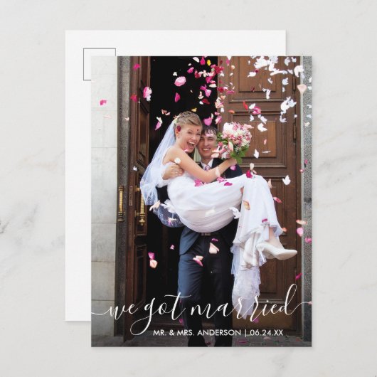 We得トレンディーモダン写真 ポストカード (正面/裏面)