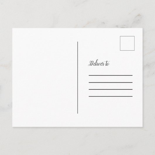 We得結婚した結婚の3枚の写真 ポストカード (裏面)