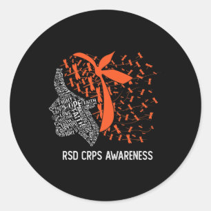 We衣服オレンジRsd Crps認識度2 ラウンドシール