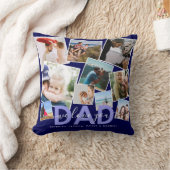 We モダン Love Youフォトコラージュパパ クッション (ブランケット)