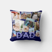 We モダン Love Youフォトコラージュパパ クッション (正面)