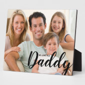 WE モダン Love You Daddyのカスタム写真 フォトプラーク (側面)