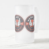 WE 得 A フロストグラスビールジョッキ (正面右)