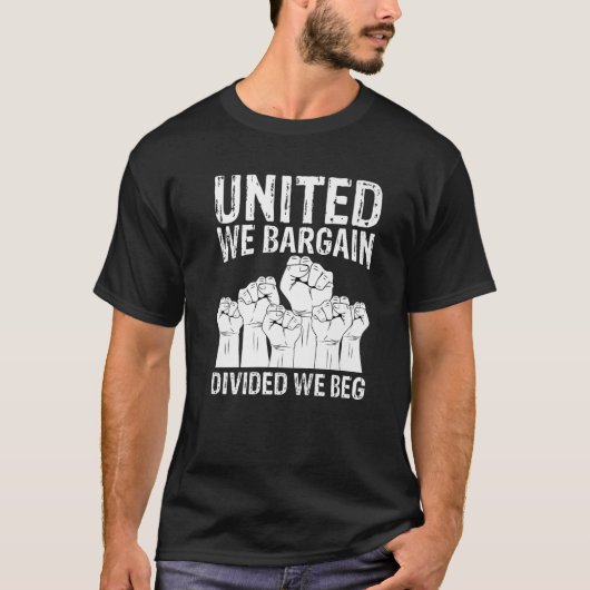 We 統一された Dived We Beg Labor Day Labor U Tシャツ (正面)