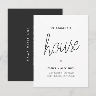 We 買 A House Moving ポストカード