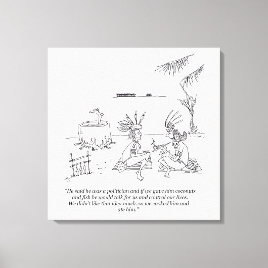 We 食べ Him canvas print キャンバスプリント (正面)