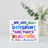 We All 違う ポストカード (スタンド正面)