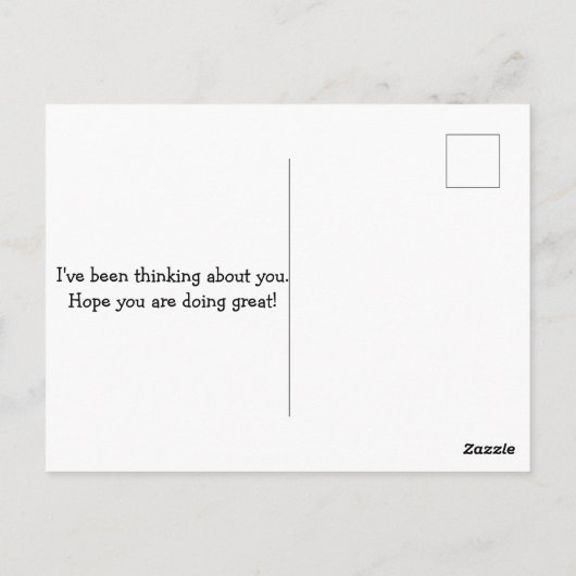 We All 違う ポストカード (裏面)