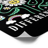 We All Grow At Different Rates Back To School Teac ポスター (角)