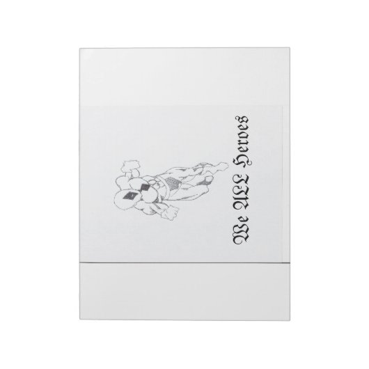 We All Heroes-notepad ノートパッド (回転)