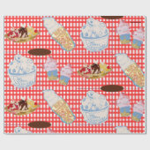 We All Scream For Ice Cream ラッピングペーパー (フラット)