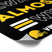 We Almost Always Almost Win  Vikings Football Spor ポスター (角)