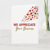 We Appreciate Your Business Card カード (正面)