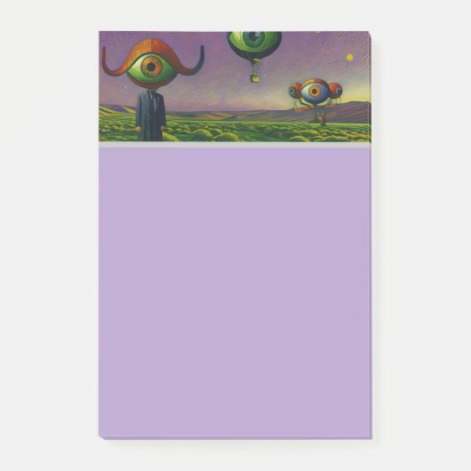 We Are All Eyes Here  ポストイット (正面)