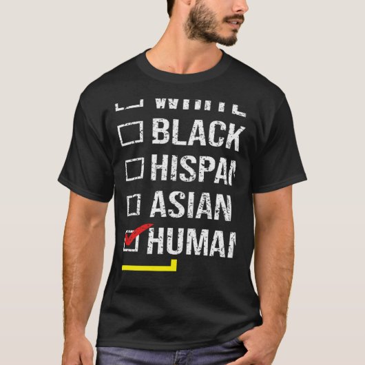 We Are All HUMAN Black History Month Black Pride D Tシャツ (正面)