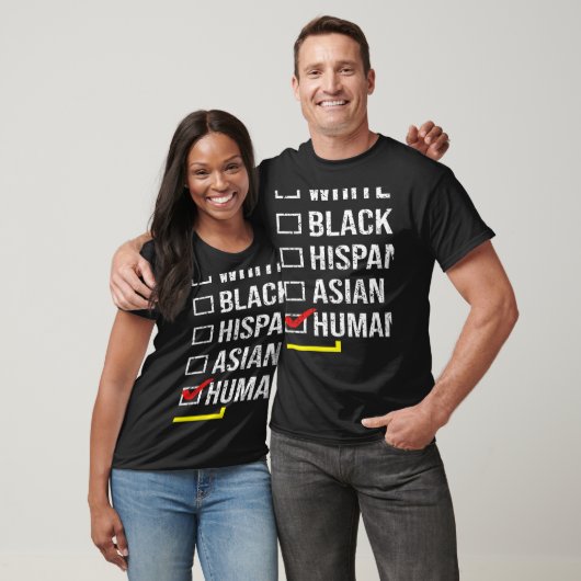 We Are All HUMAN Black History Month Black Pride D Tシャツ (ユニセックス)