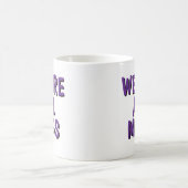 We Are All Mugs” Mug – Cheeky Ceramic Coffee Cup コーヒーマグカップ (中央)