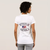 We are America Tシャツ (裏面フル)