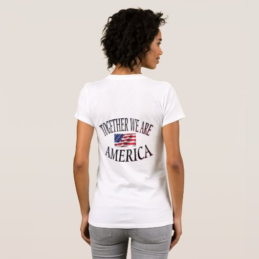 We are America Tシャツ (裏面フル)