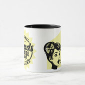 We are Best Friends, Cause everyone else sucks mug マグカップ (中央)