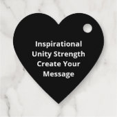 We Are Better Together インスピレーション デザイン フェイバータグ (裏面)
