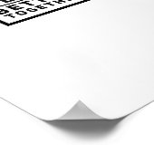 We Are Better Together Teamwork Motivational Graph ポスター (角)