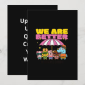 We Are Better Together Uplifting Design  シーズンカード (正面/裏面)