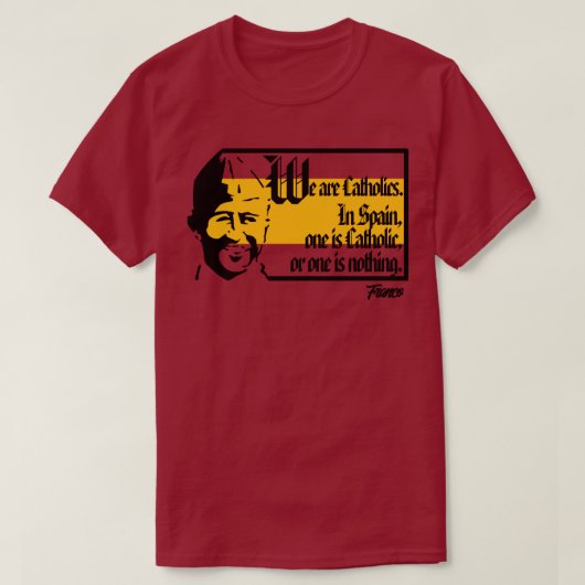 WE ARE CATHOLICS Tシャツ (デザイン正面)