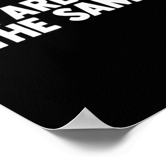 We Are Different Not Same Motivation Drive Wer  ポスター (角)