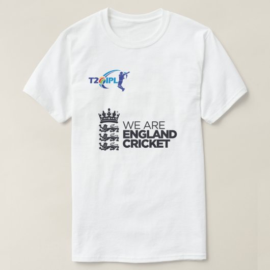 We Are England Cricket T-Shirt – England Cricket Tシャツ (デザイン正面)