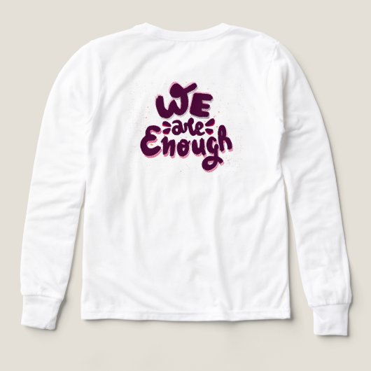 We Are Enough (デザイン背面)