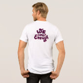 We Are Enough トライブレンドTシャツ (裏面全面)