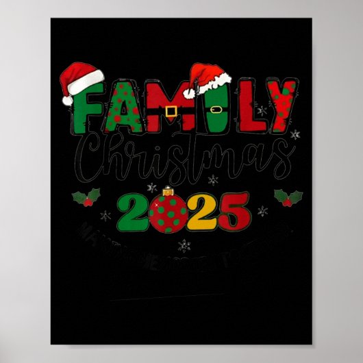 We Are Family Christmas 2025 Making Memories Toget ポスター (正面)