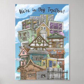 We are in This Together (Coronavirus) Poster ポスター