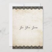 We are Just Dying to Party Family Halloween Dinner 招待状 (裏面)